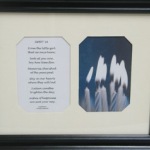 A special gift for someone as they celebrate their 16th birthday. 8x10 frame includes a poem about celebrating a 16th birthday and a space for a photograph 3.5x5 or 4x6 vertical photograph.
