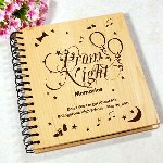 Tell the story of your prom night with this whimisical photo album! Arrange 72 of your beloved moments from the memorable, reveal of the dress, to the ride home, and everything in between! Adorn the stunning casing with a commemorative phrase of your choice. 