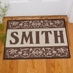 Our Our Family Welcome Doormat will make everyone who visits feel the warmth and love of your family home when they set foot on this great doormat. Doormat measures 18" x 24". This item is 20 oz Loop, Durgan Backed with Black Edges. Includes FREE Personalization! Personalize your Doormat with any Family Name.