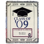 For a truly unique gift for graduation this 100% cotton throw can be personalized with the new grad’s name and the name of the school they have graduated from. Measuring 46” x 60”, this throw is ideal to have handy on a sofa or chair to curl up by the fire, and be a constant reminder of their achievement. Made in the USA. 