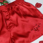 Heat up the night this Valentines Day with our Personalized Couples Love Silk Boxer Shorts. These very comfortable and well-fitting boxers will look great on your guy. A thoughtful gift that your lover will enjoy wearing year-round!