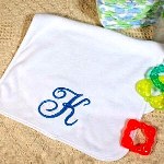 This Embroidered Baby Burp Cloth is an absolute necessity for when meal time comes along. Its the essential clean up tool that any Mom and Dad would appreciate. Perfect for burping and cleaning up spills, these cute Burp Cloths are sure to be a hit at Baby Showers, Birthdays or any special occasion.  