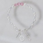 Present your daughter or God daughter with this lovely, Engraved First Communion Bracelet as a thoughtful gift to treasure this Holy day. A treasured First Communion Keepsake, she can wear daily or on special occasions.