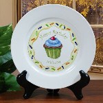 Let the special birthday boy enjoy his cake on his very own Personalized Birthday Ceramic Plate. This Personalized Birthday Plate is perfect for any age. Make this unique Birthday Cake Plate a treasured keepsake he will love to use year after year. 