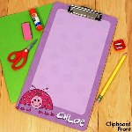 She is sure to look as cute as a bug on her first day of school using this Personalized Ladybug Clipboard. Now she can keep all of her important papers in one place while on the go. They are also great as dry erase boards, so it’s great to keep them in the car for doodling and entertainment as well. Personalized Clipboards make an excellent Back to School Gift your little girl is sure to enjoy. 
