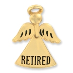 Our retirement gift angel lapel pin is a thoughtful gift to send to someone you know making their retirement. Let the angels watch over you as you enjoy the simple things in life. Enjoy your retirement.