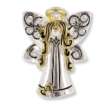 Our Angel for My Daughter pin makes a keepsake gift to give to your daughter for special occasions and celebrations. Whether a special birthday, graduation or as a gift to tuck away as she heads out the door to college, let her know your love for her is always.