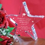 Your Grad has done something that many people only wished they could do & that is graduate. Honor your new graduate with an Engraved Graduation Star Keepsake that honors the work completed and instills the desire of continuing on with a new journey in life.