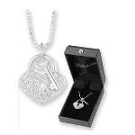 Celebrate an anniversary or wedding with our You Hold the Key to My Heart Necklace.