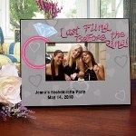 Our Personalized Wedding Picture Frame a fun gift idea to showcase your favorite bachelorette party photograph. Create lasting memories for everyone to enjoy with a Personalized Last Fling Frame from moljewelry.com. 