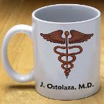 Celebrate a graduation or thank a special person with our Medical Coffee Mug. Personalize your Medical Coffee Mug with any name.