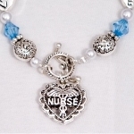 Celebrate with a special nurse and honor her with a keepsake gift bracelet. Whether you are saying thank you or celebrating a graduation or Nurse Week, our Nurse Facts gift bracelet lets her know how much you appreciate her kind and caring ways.