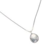 The elegant and simple necklace comes in a gift box and card as shown below.